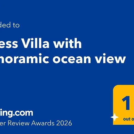 Axess With Panoramic Ocean View Βίλα